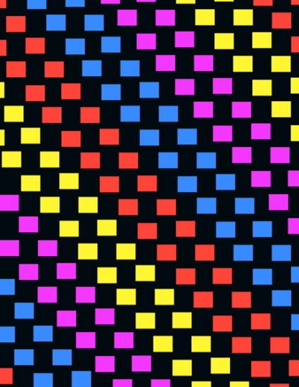 Colourful Squares von  Louisa  Knight