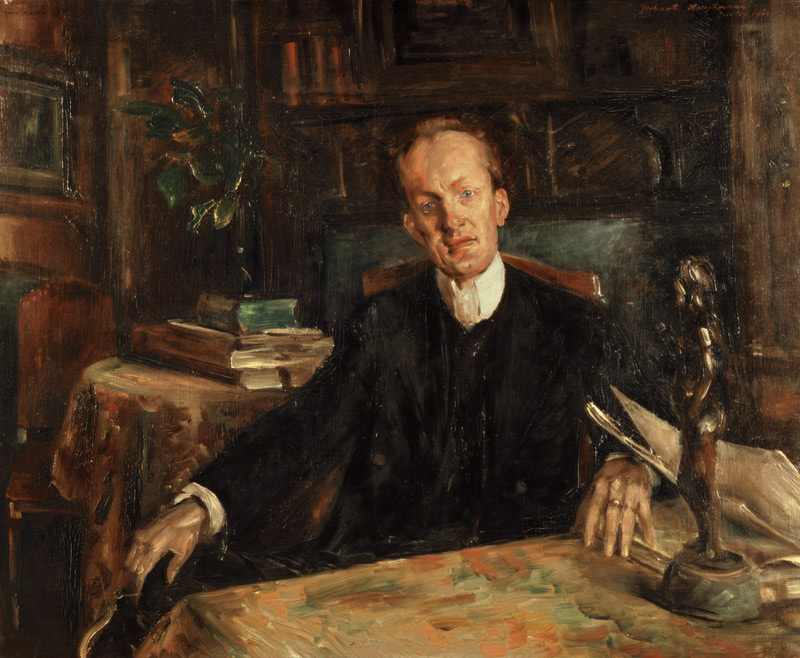 Bildnis Gerhart Hauptmann, von Lovis Corinth