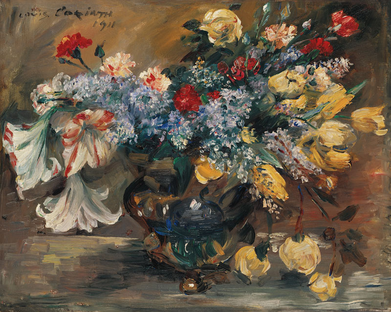 Blumenstrauß von Lovis Corinth