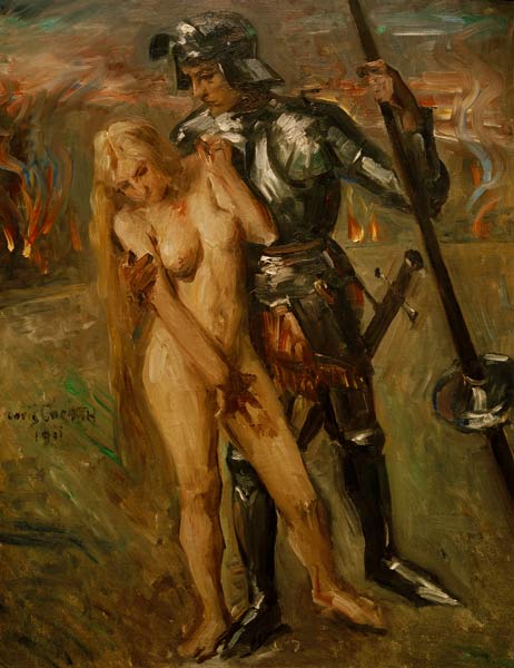 Frauenraub von Lovis Corinth