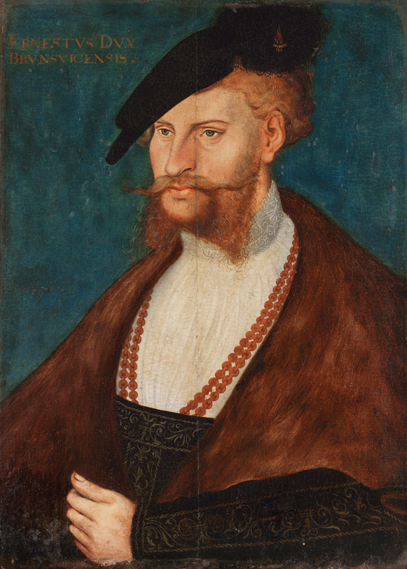 Bildnis des Herzogs Ernst von Braunschweig von Lucas Cranach d. Ä.