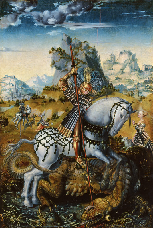 St. George von Lucas Cranach d. Ä.