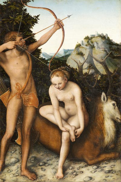 Apoll und Diana von Lucas Cranach d. Ä.