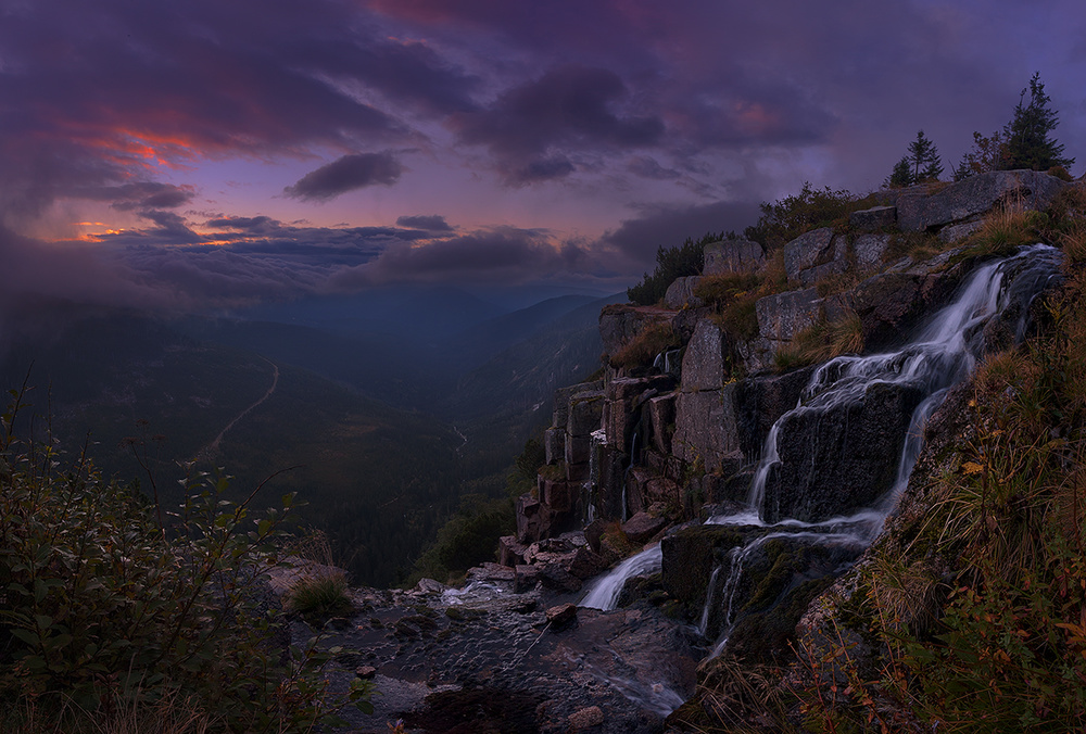 Pancava Waterfall von Lucjan Stoszko