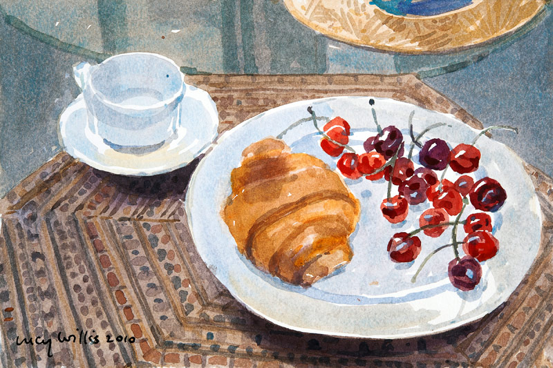 Breakfast in Syria von Lucy Willis