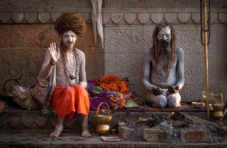 The Sadhus Blessing