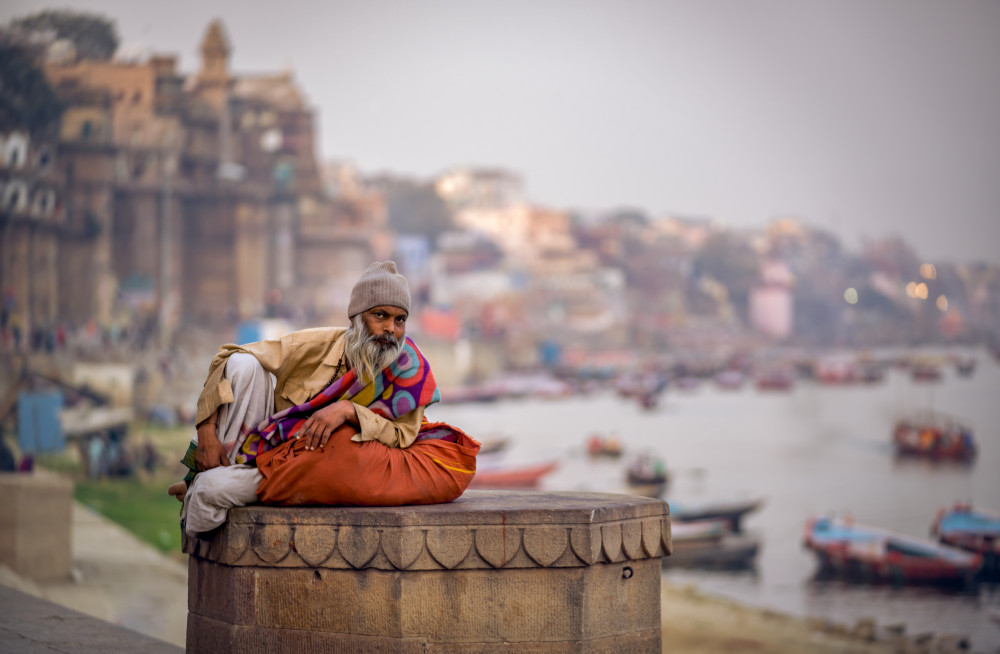 The Ghats of Varanasi von Ludwig Riml