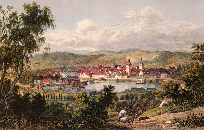 Hameln, Ansicht von Ludwig Schütze