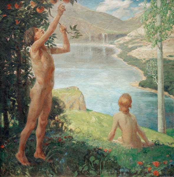 Idyll von Ludwig von Hofmann