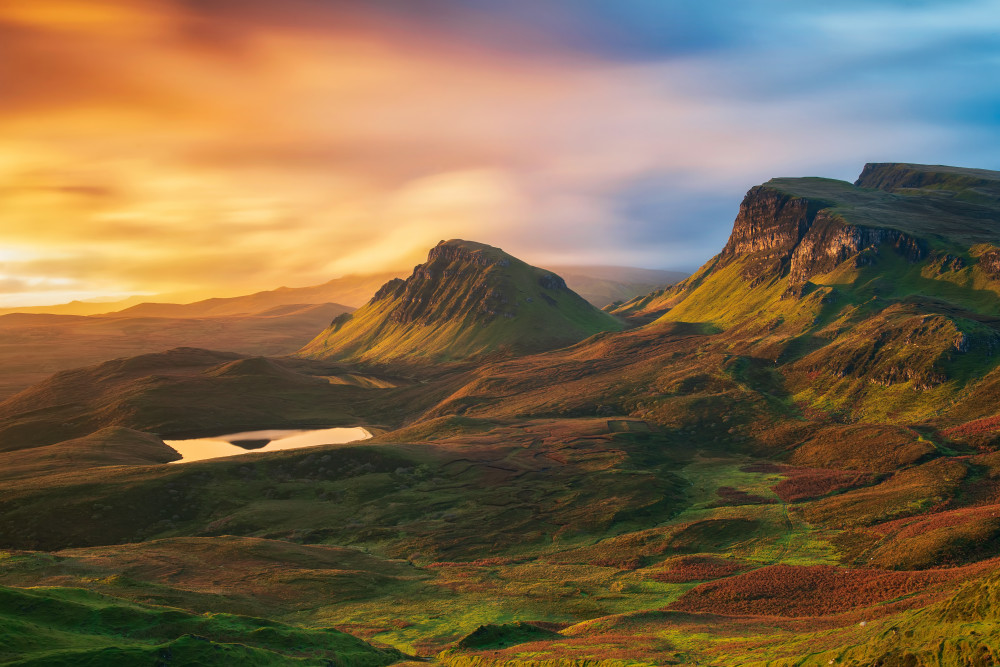 The Quiraing on fire von Luigi Ruoppolo