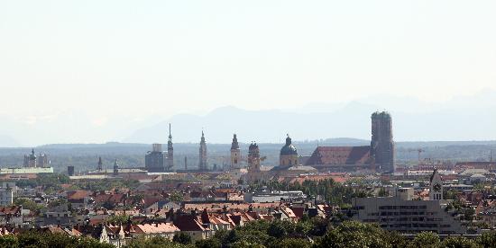 Panorama von München von Lukas Barth