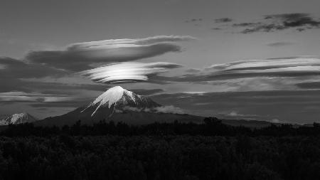 Volcano goes to sleep