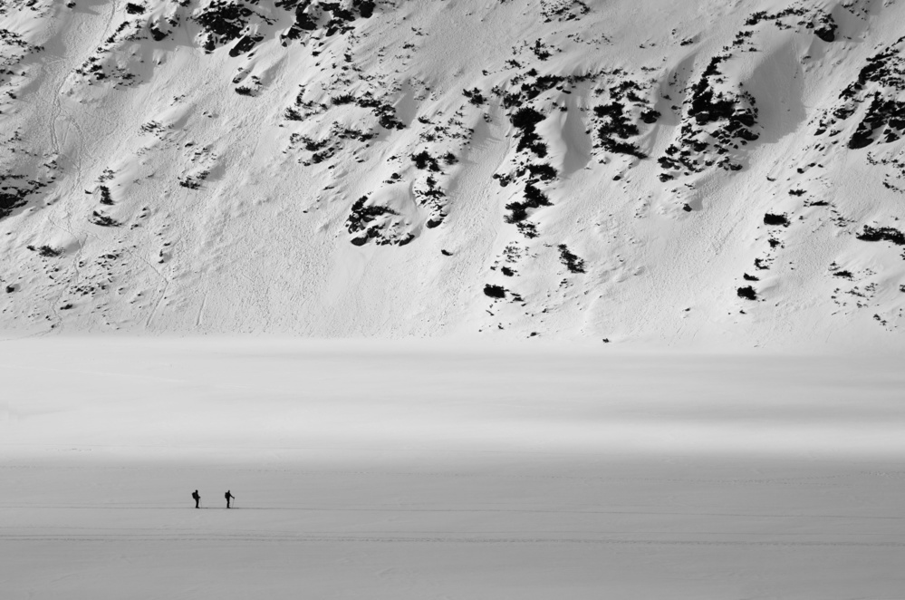 Old Mountains and A Man von Lukasz Kaluza