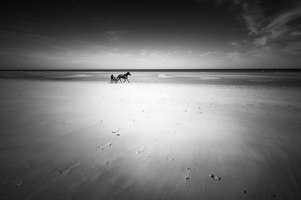 Omaha Beach Today von Luke Feierabend