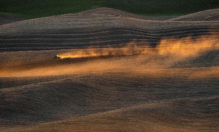 Golden Hour Farmland