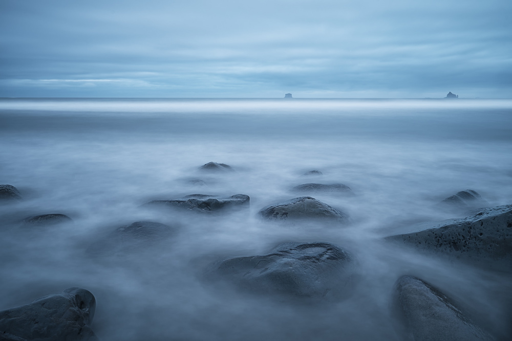 The blue hour at Rialto Beach von Lydia Jacobs