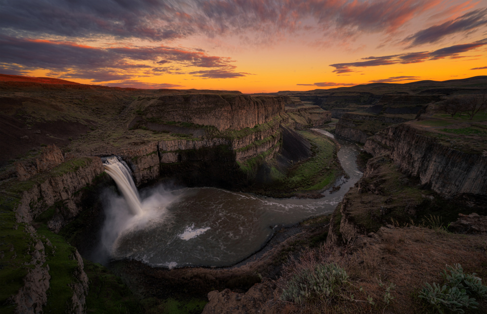 Palouse Falls Sunset von Lydia Jacobs