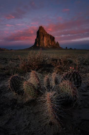 Sunrise at Shiprock