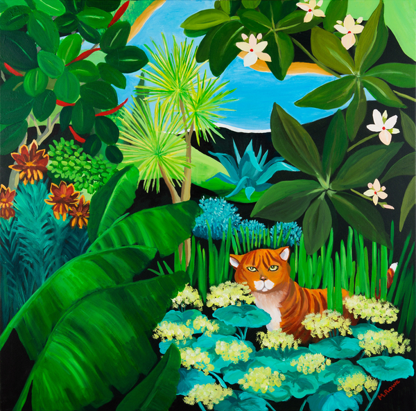 Puss in Jungle von  Maggie  Rowe