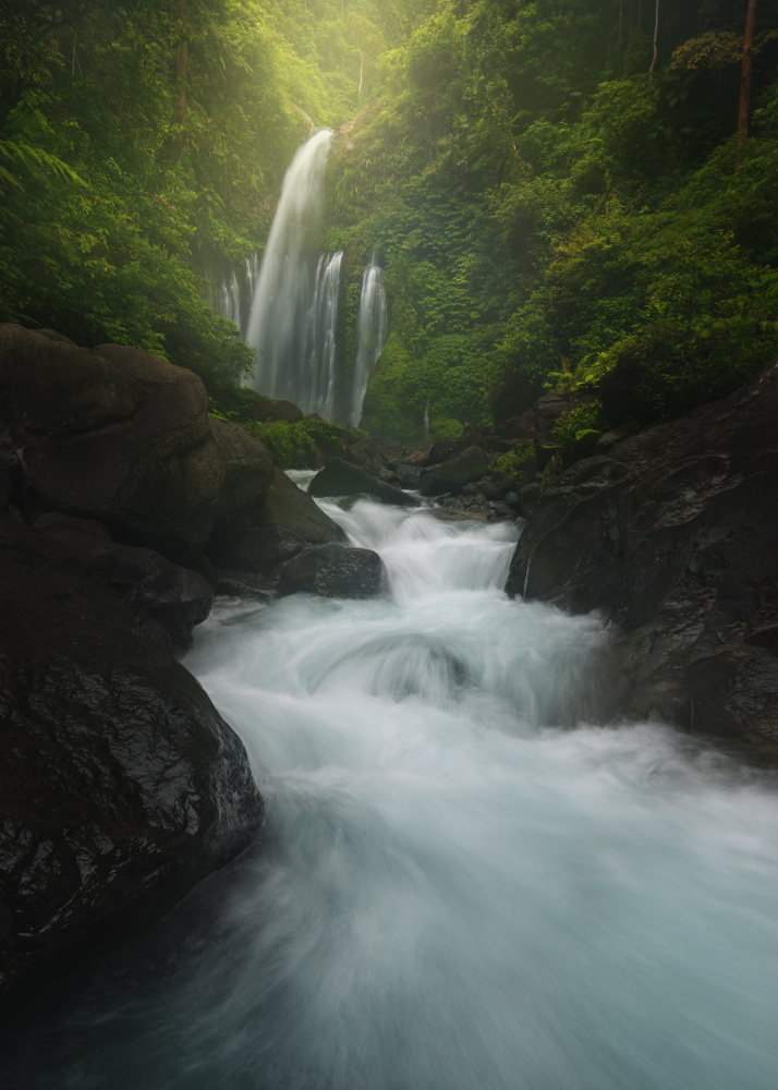 Beauty of Senaru - Tiu Kelep Waterfall von Mainak Dan