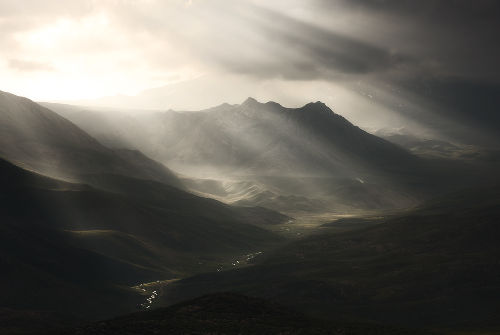 Sun Rays Mood von Majid Behzad