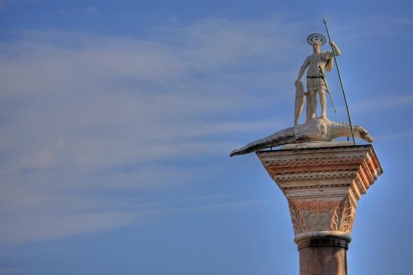 Am Markusplatz von Manfred Übelbacher