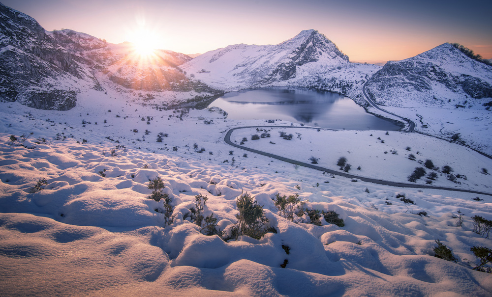 Snow Rays von Manuel Bermúdez