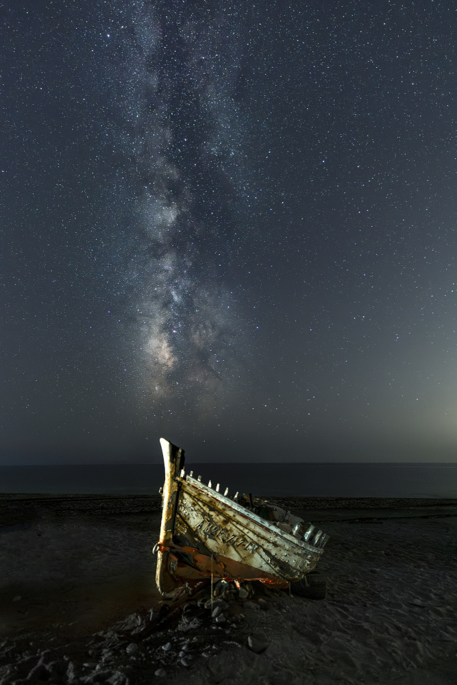 Old boat von Manuel Jose Guillen Abad