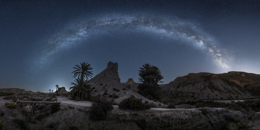 Stars in the desert von Manuel Jose Guillen Abad