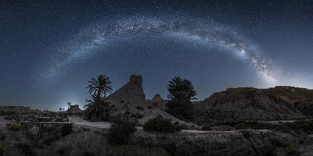 Stars in the desert