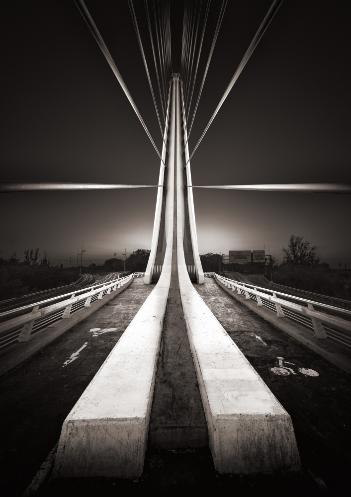 Alamillo Bridge in Seville. Spain II von Manuel Ponce Luque