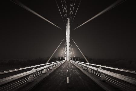 Alamillo Bridge in Seville. Spain