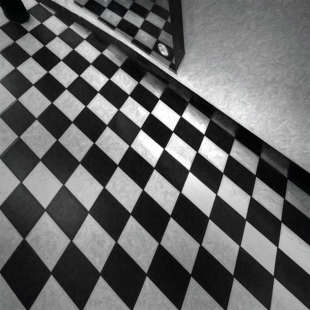 Floor mirror von Marc Huybrighs