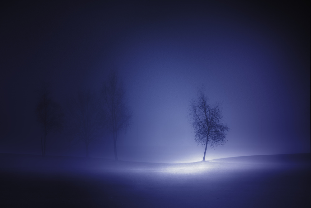 Solitair blue von Marc Huybrighs