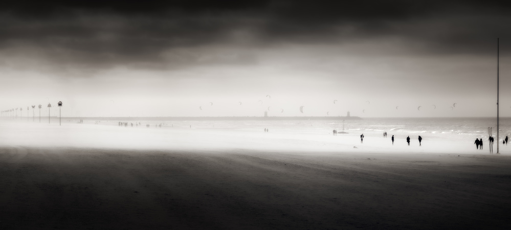 Windy beach von Marc Huybrighs