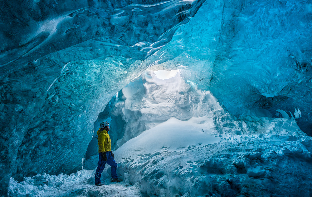 Blue Ice cave von Marc Pelissier