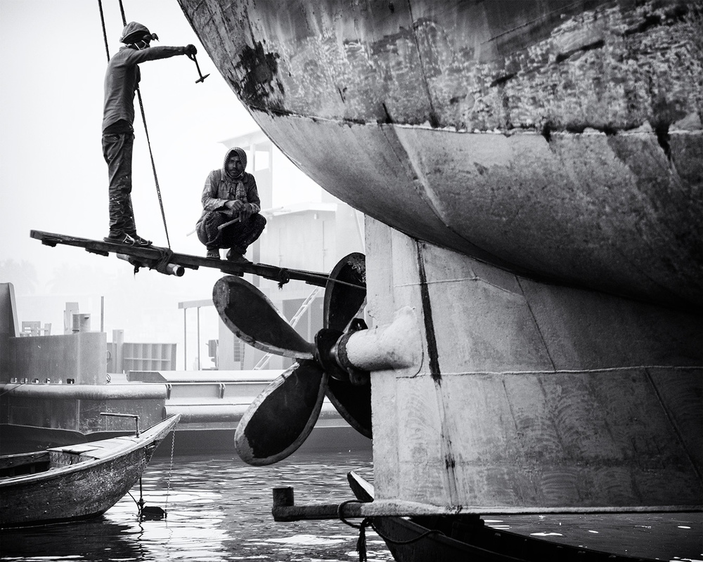 Dhaka shipyard von Marcel Rebro