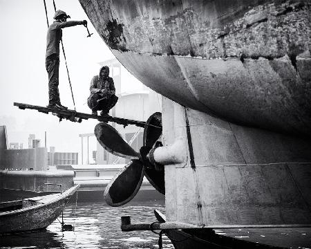 Dhaka shipyard