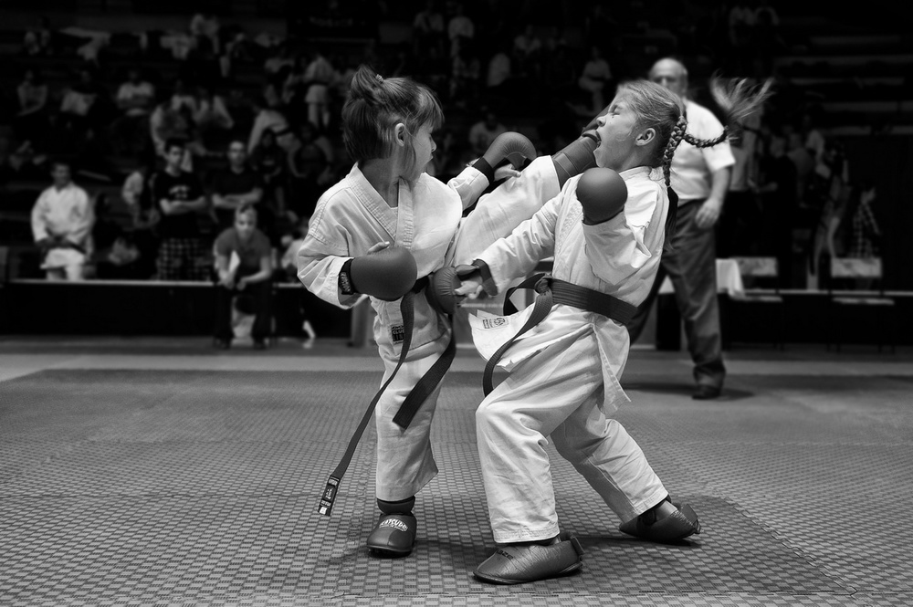 Mawashi geri von Marcel Rebro