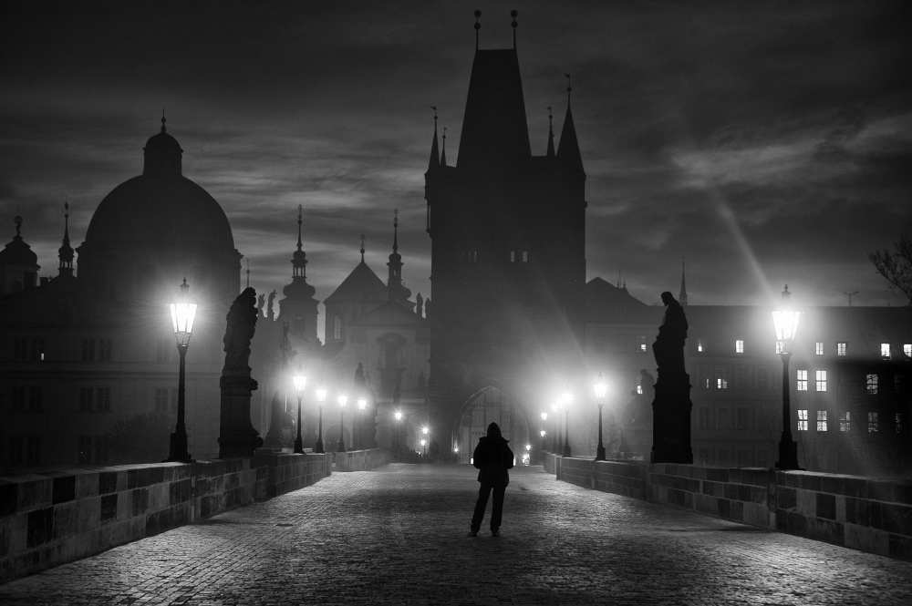 Prague in Black & White von Marcel Rebro