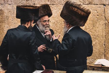 Celebrations in western wall