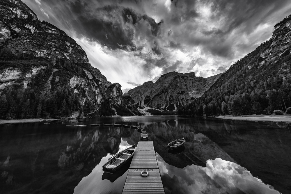 braies shades of grey von Marco Tagliarino