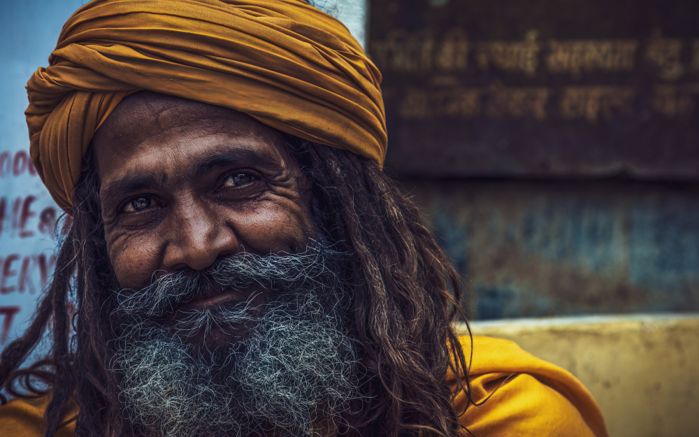 Sadhu smile von Marco Tagliarino