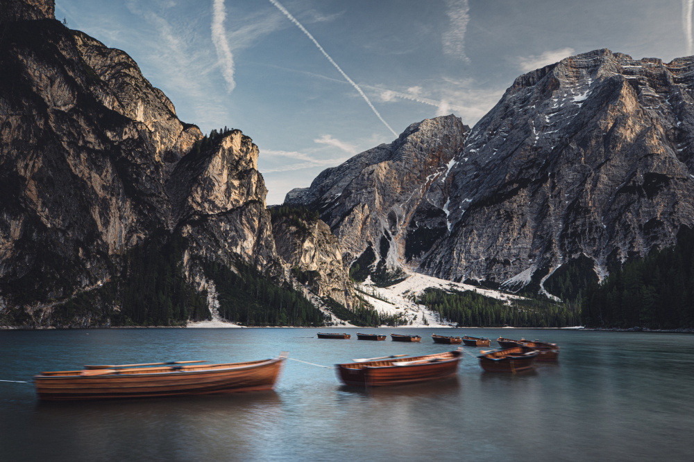 Late evening quite in Braies von Marco Tagliarino