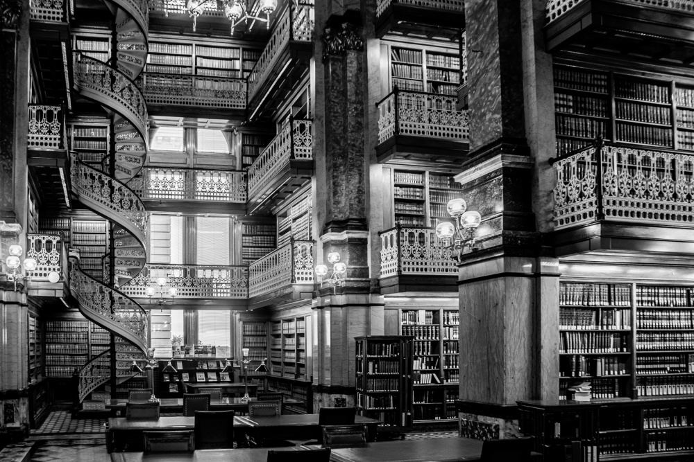 Library Capitol Des Moines von Marek Lapa