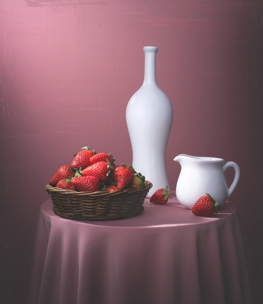 Fresh strawberries von Margareth Perfoncio