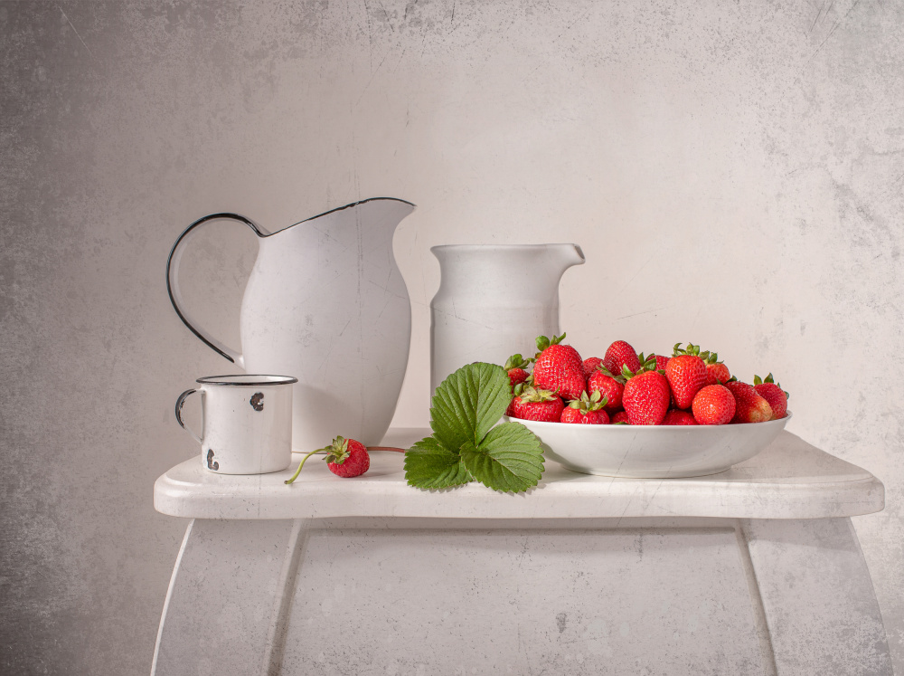 Fresh strawberries von Margareth Perfoncio