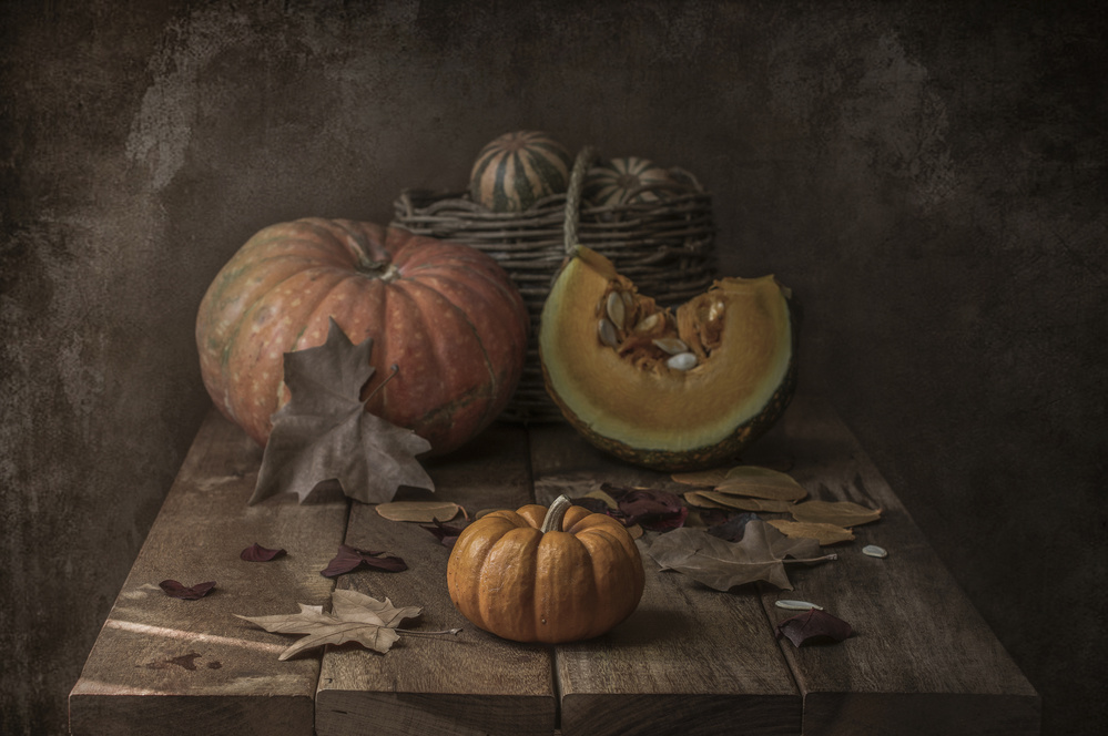 Ripe pumpkins von Margareth Perfoncio