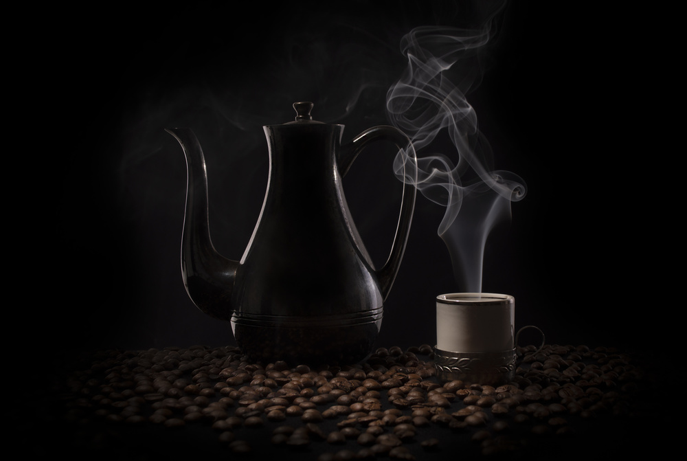 Black coffee von Margareth Perfoncio