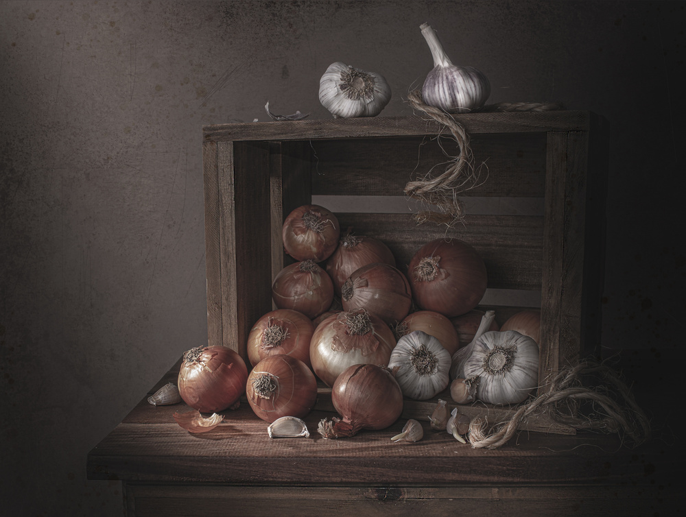 Onion and garlic von Margareth Perfoncio